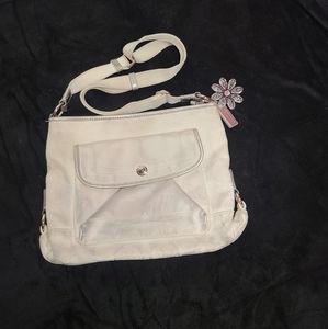 White Coach canvas bag F19713